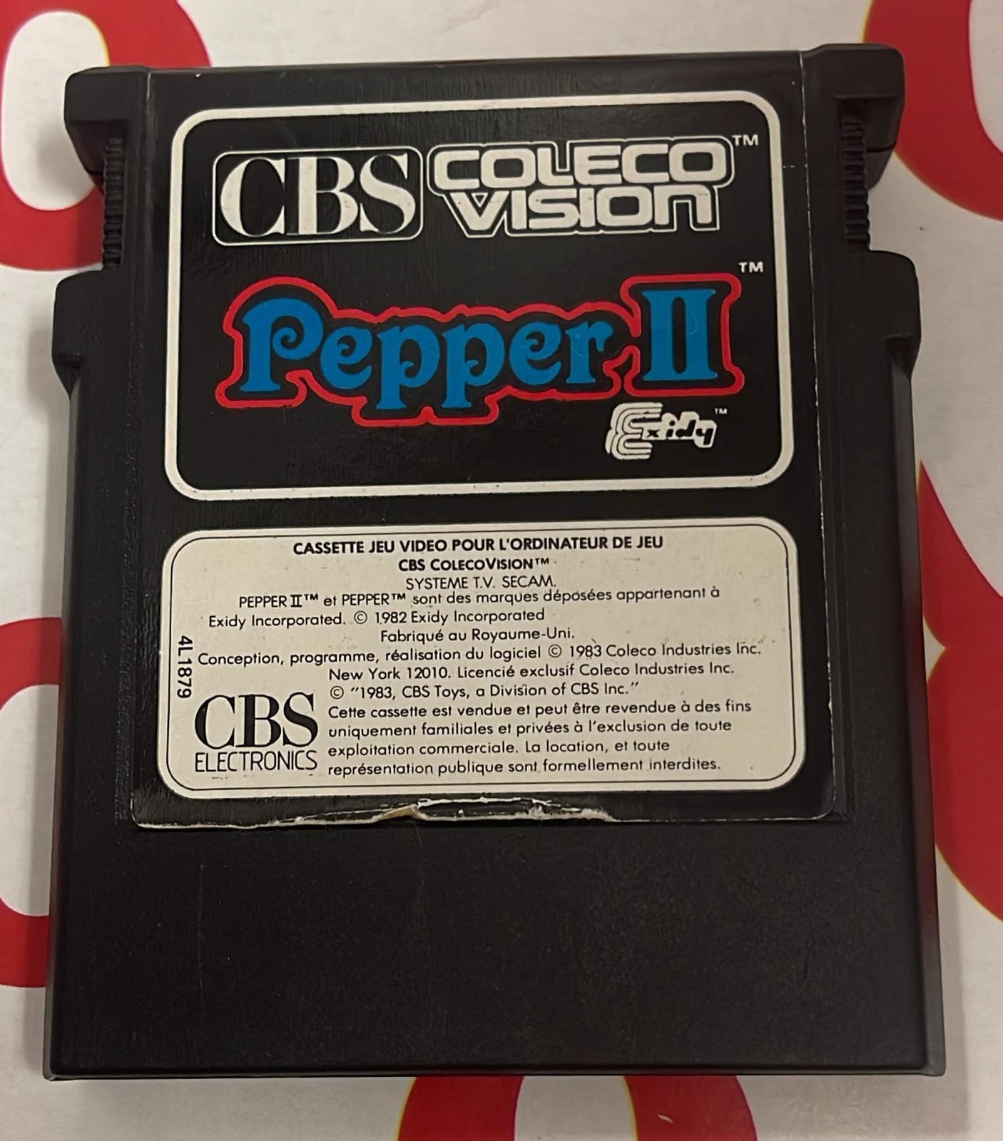 CBS COLECOVISION : PEPPER 2