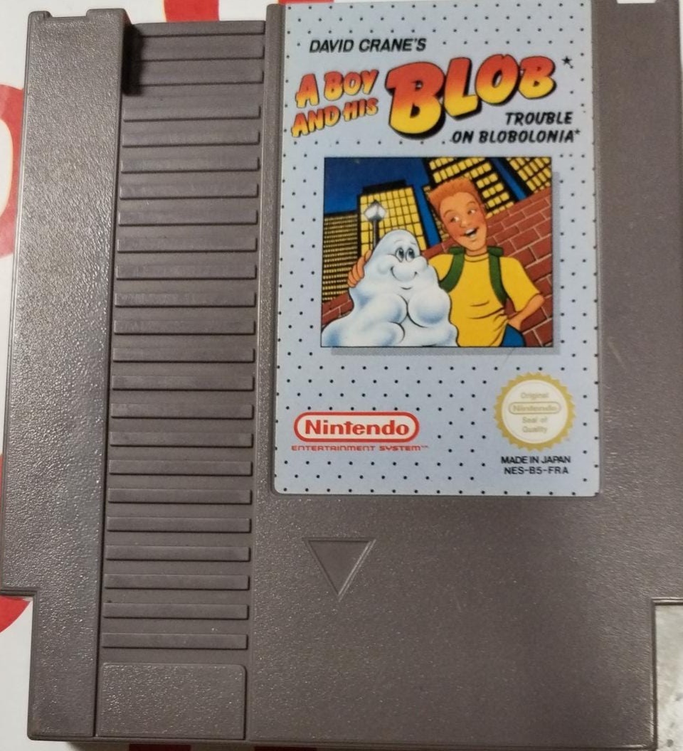 NES A BOY AND HIS BLOB / PAL B / FRA