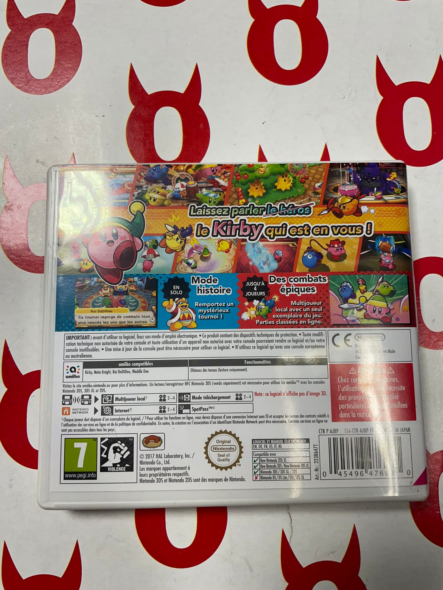 3DS KIRBY BATTLE ROYALE n°1
