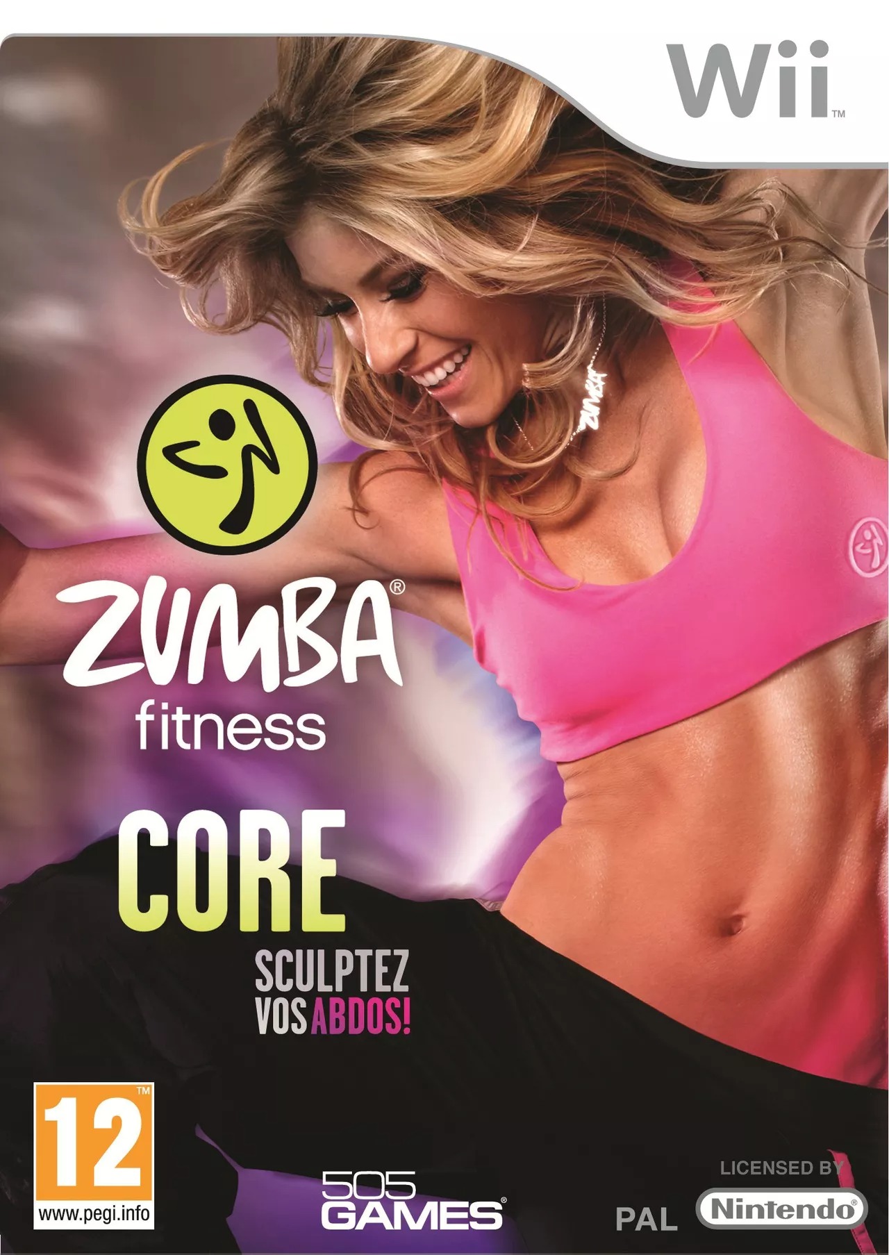 WII ZUMBA FITNESS CORE + CEINTURE / SANS BOITE