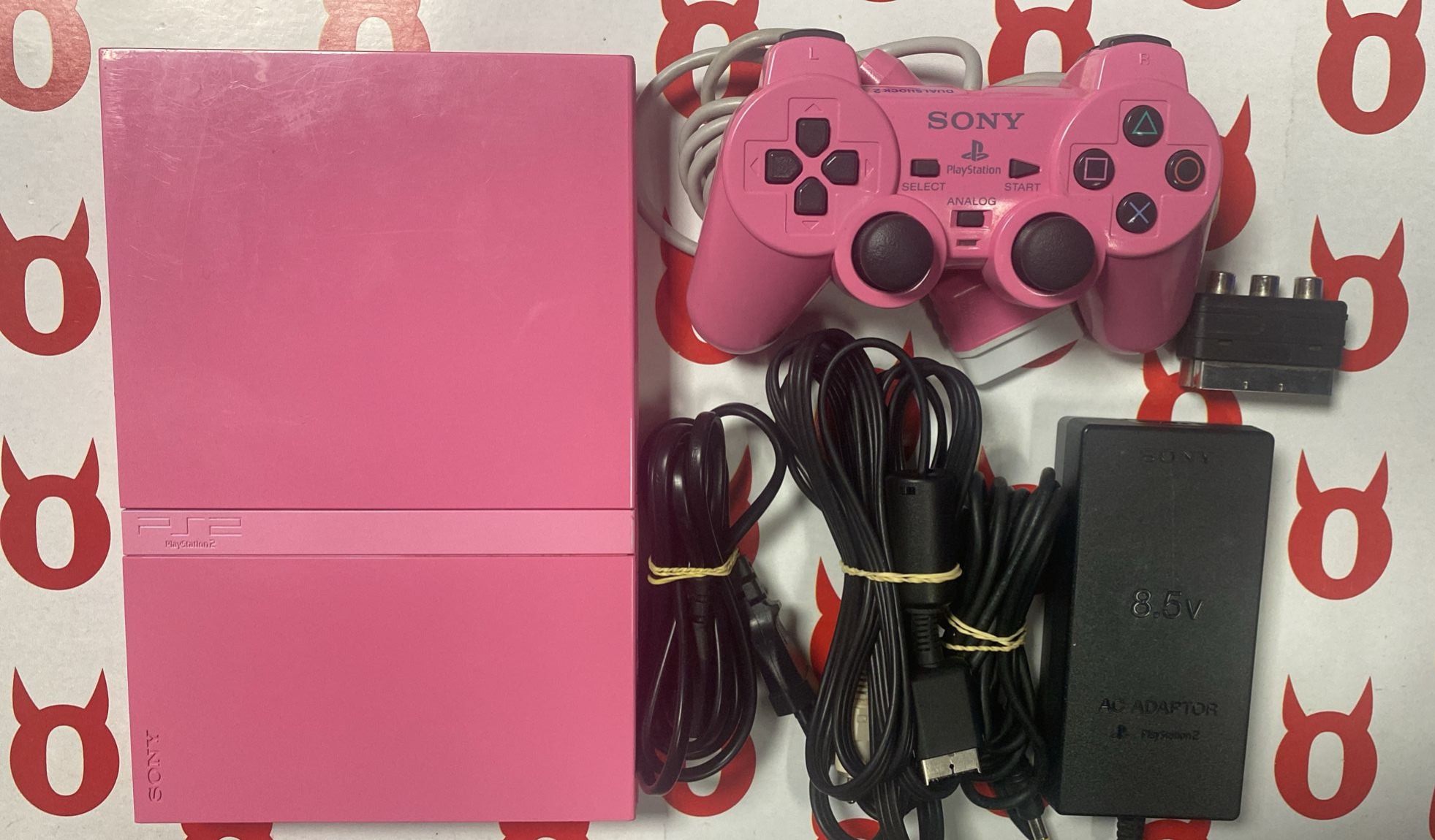 PS2 CONSOLE PS2 / SLIM / ROSE + MANETTE / SONY / ROSE