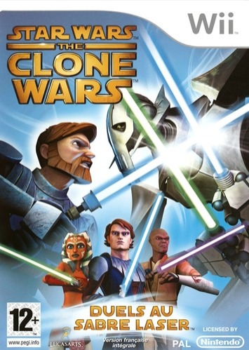 WII STAR WARS THE CLONE WARS / DUELS AU SABRE LASER