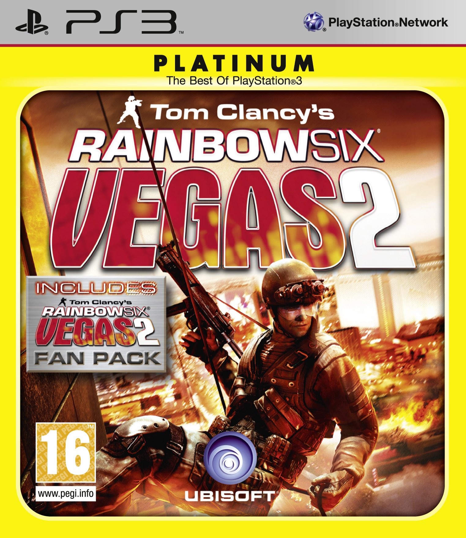 PS3 RAINBOW SIX VEGAS 2 / PLATINUM / SANS NOTICE