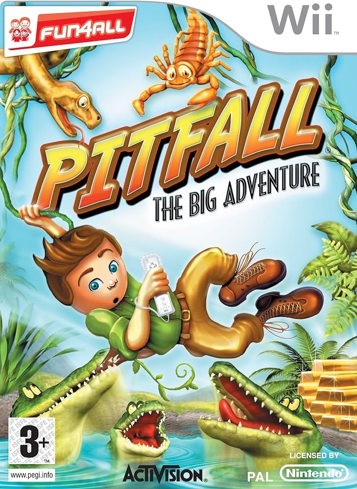 WII PITFALL / LA GRANDE AVENTURE